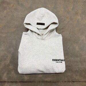 Fear of God Essentials SS22 'Light Oatmeal' Hoodie Size XL